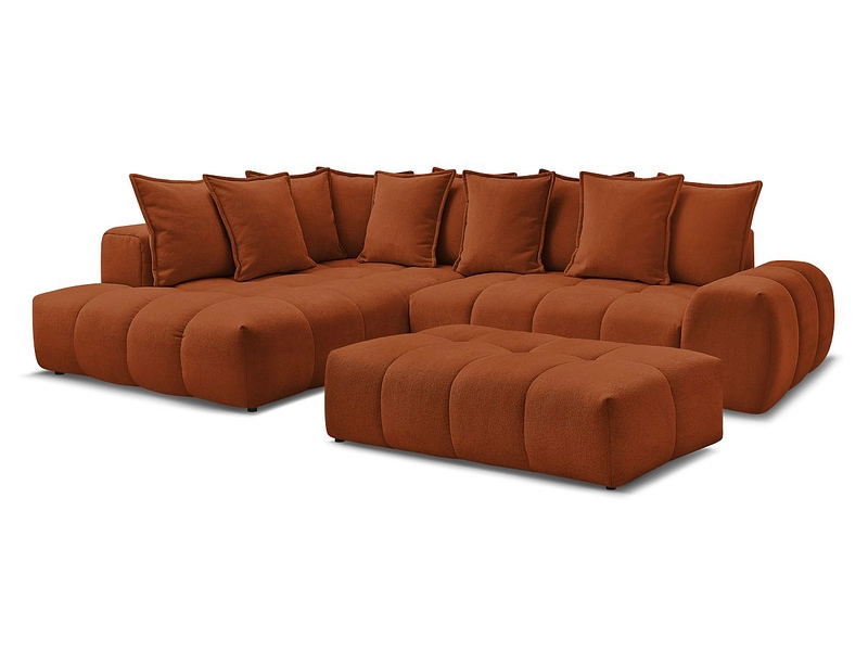 Ecksofa mit Hocker BOBOCHIC EVEREST