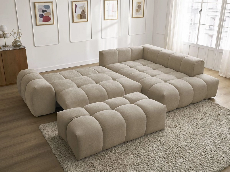 Ecksofa mit Hocker BOBOCHIC EVEREST Ecksofa mit Hocker BOBOCHIC EVEREST