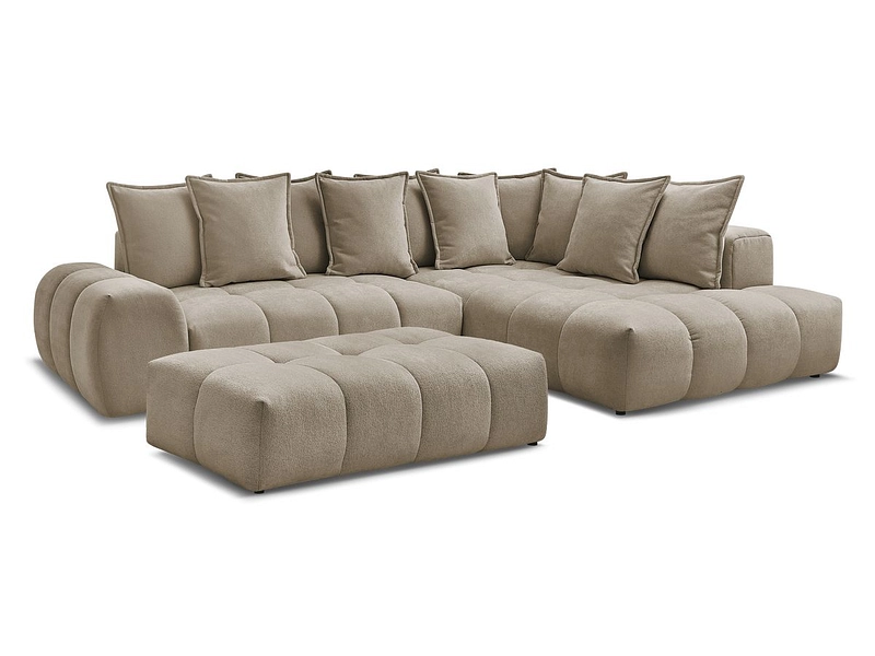 Ecksofa mit Hocker BOBOCHIC EVEREST Ecksofa mit Hocker BOBOCHIC EVEREST