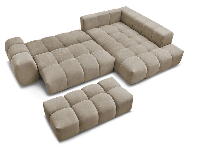 Ecksofa mit Hocker BOBOCHIC EVEREST Ecksofa mit Hocker BOBOCHIC EVEREST