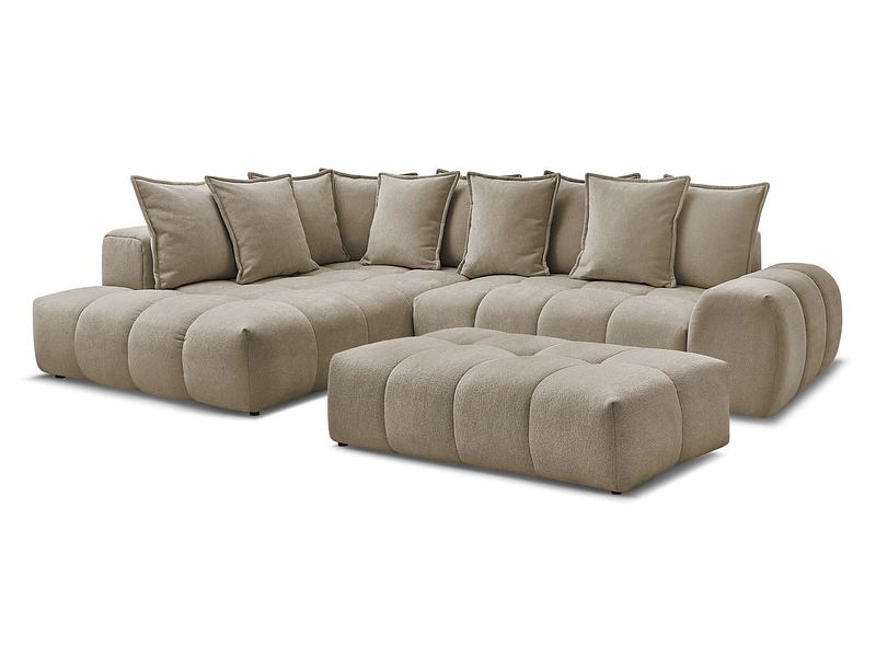 Ecksofa mit Hocker BOBOCHIC EVEREST