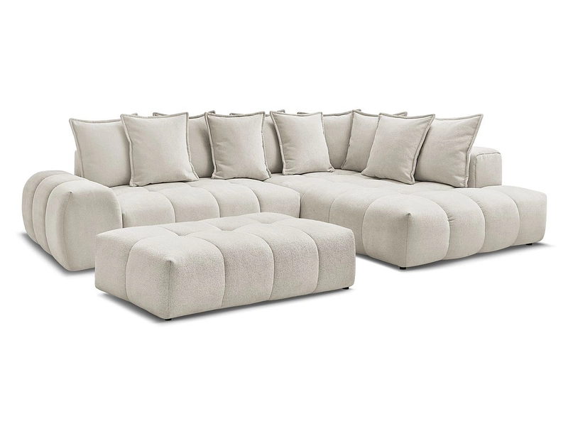 Ecksofa mit Hocker BOBOCHIC EVEREST