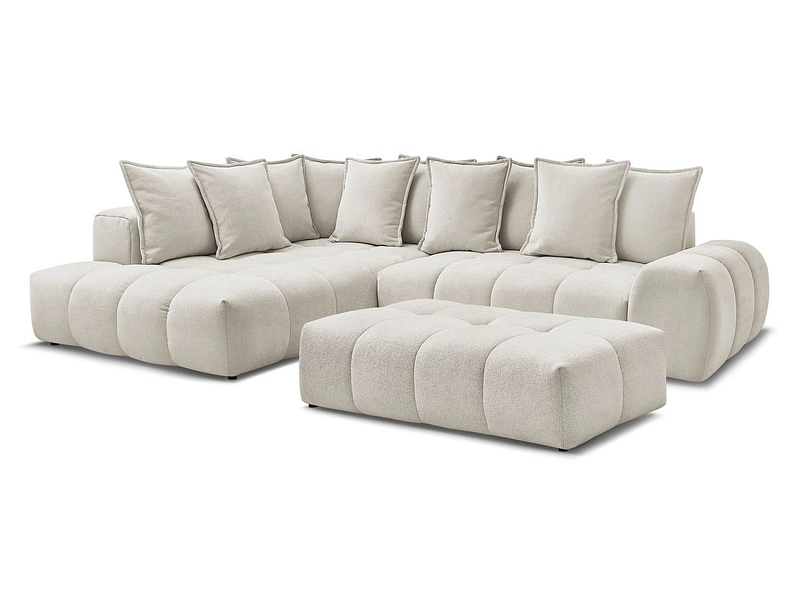 Ecksofa mit Hocker BOBOCHIC EVEREST