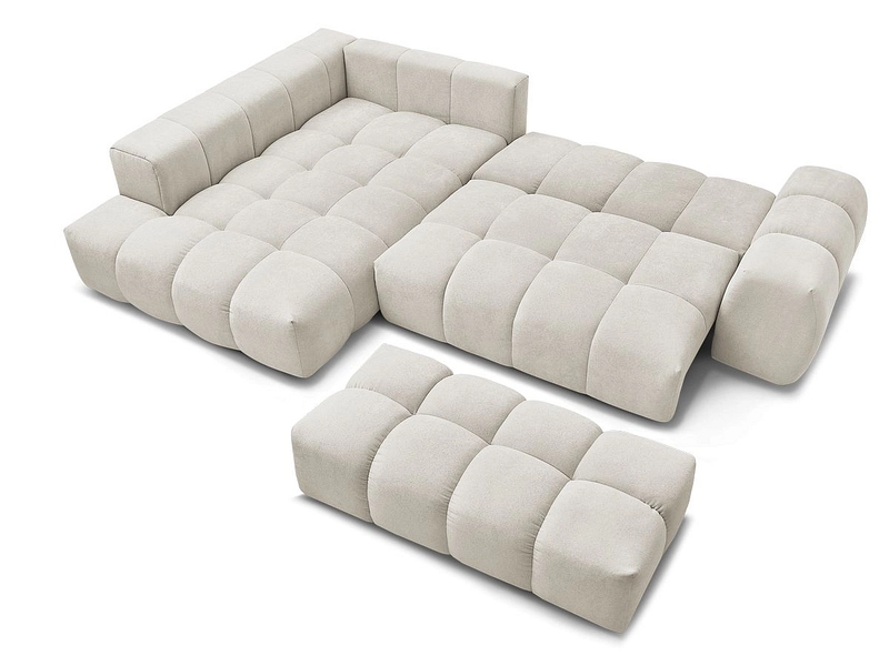 Ecksofa mit Hocker BOBOCHIC EVEREST