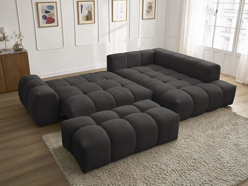 Ecksofa mit Hocker BOBOCHIC EVEREST