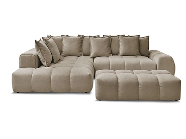Ecksofa mit Hocker BOBOCHIC EVEREST