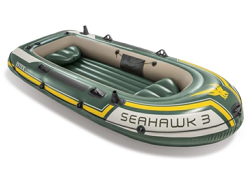 INTEX Set bateau d'excursion, pagaies et pompe