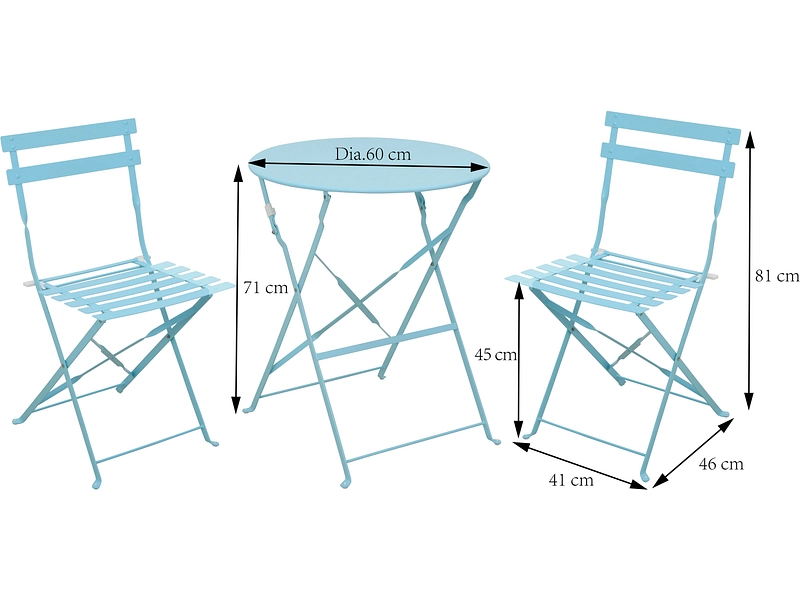 Set table et chaises BARCELONA