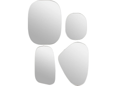 Set 4 miroirs rond / carré ATMOSPHERA CHARM