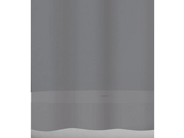 DIAQUA Duschvorhang PEVA grau