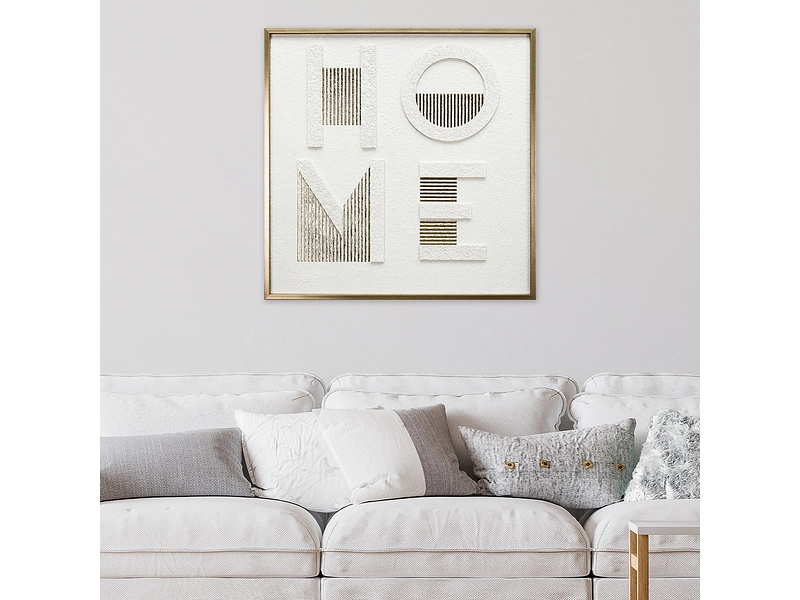 Strukturierte Leinwand ELEA 1 Stück mehrfarbig