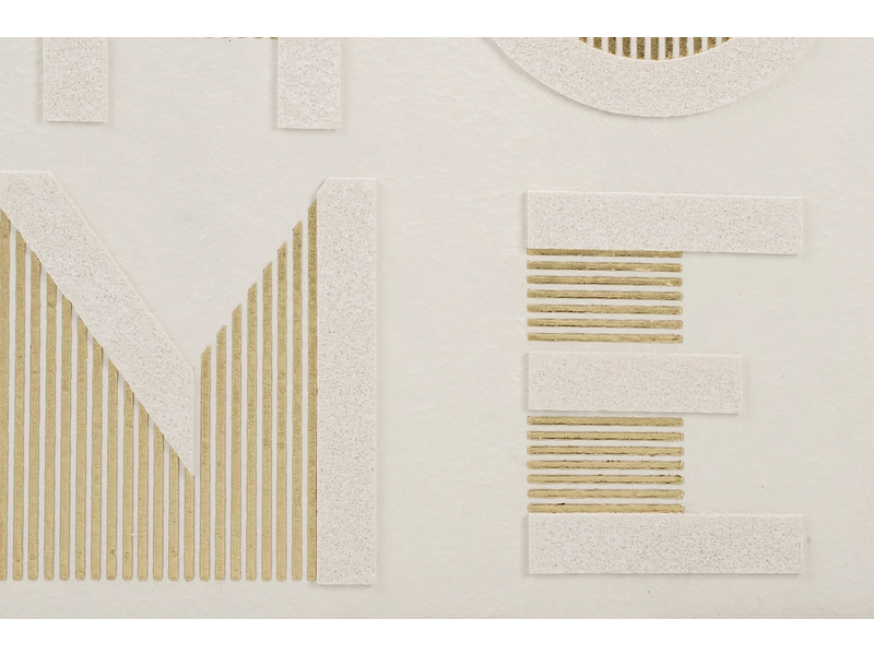 Strukturierte Leinwand ELEA 1 Stück mehrfarbig