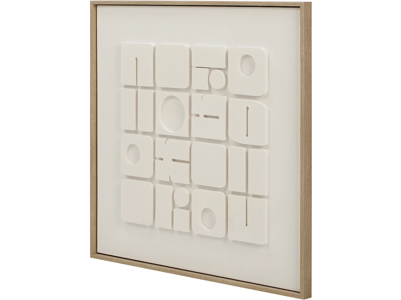 Toile texturée AMIRA 1 pièce multicolore