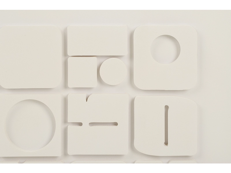 Toile texturée AMIRA 1 pièce multicolore