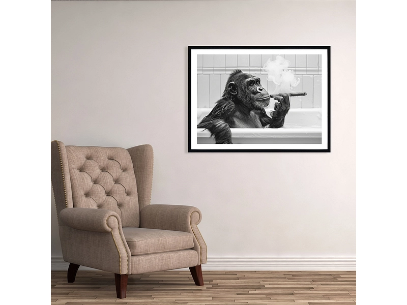 Toile imprimée BOBO 1 pièce multicolore