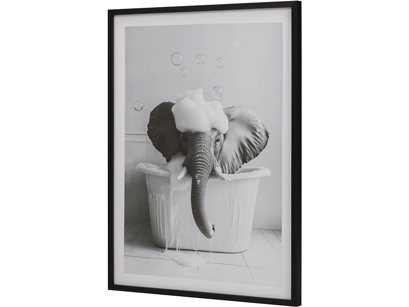 Toile imprimée KIBO 1 pièce multicolore