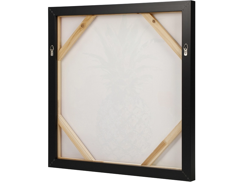 Toile imprimée et peinte main NANAS 1 pièce multicolore