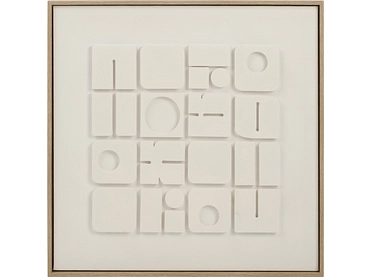 Toile texturée AMIRA 1 pièce multicolore