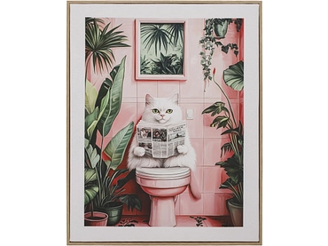 Leinwand bedruckt LULU 1 Stück mehrfarbig