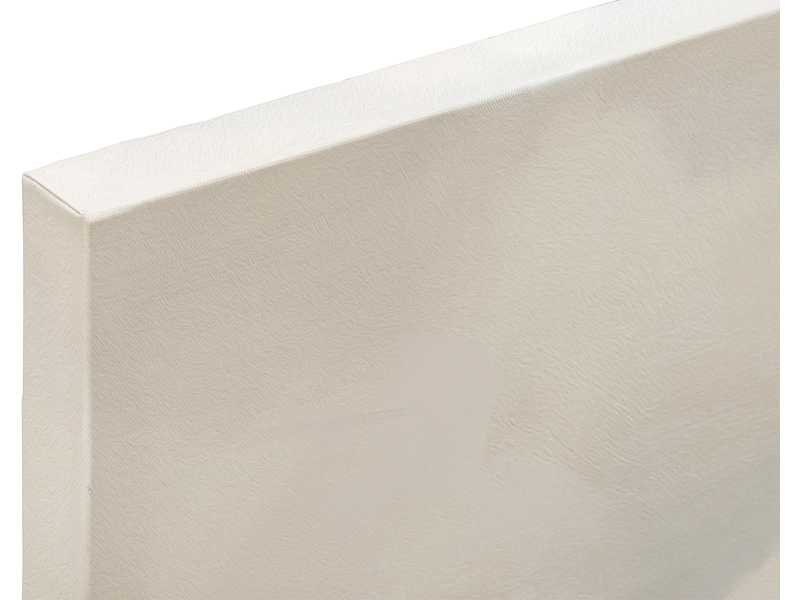 Bedruckte und handbemalte Leinwand BELLEMOTTE 1 Stück mehrfarbig