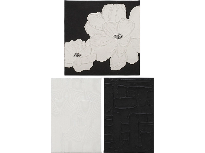 Tela dipinta a olio VELOTTA 3 pezzi multicolore 140x60x3.5cm