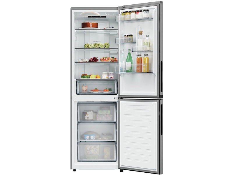 CANDY Kühl-Gefrierschrank-Kombi CNCQ2T618AX 355L No Frost