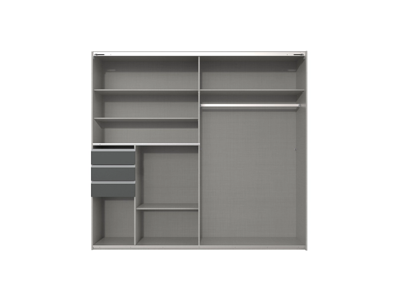 Schwebetürenschrank BAMBERG kaschmir