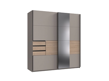 Schwebetürenschrank BAMBERG kaschmir