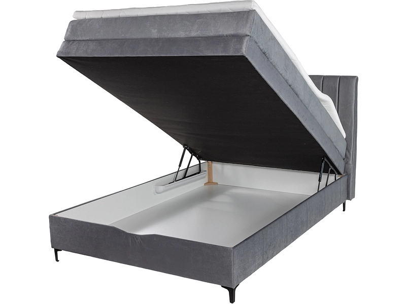 Boxspring MAGIC grigio chiaro