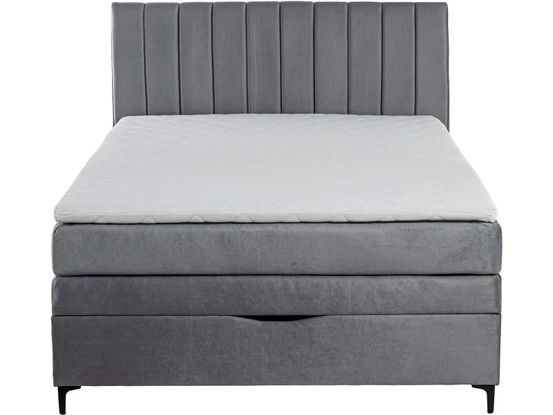 Boxspring MAGIC grigio chiaro