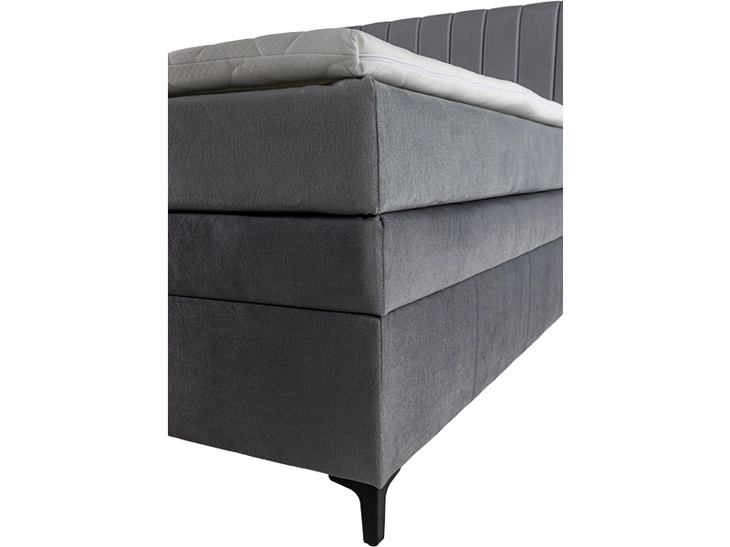 Boxspring MAGIC grigio chiaro