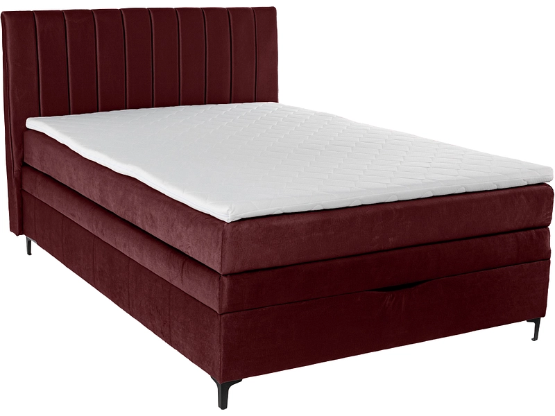 Boxspringbett MAGIC bordeau Boxspringbett MAGIC bordeau