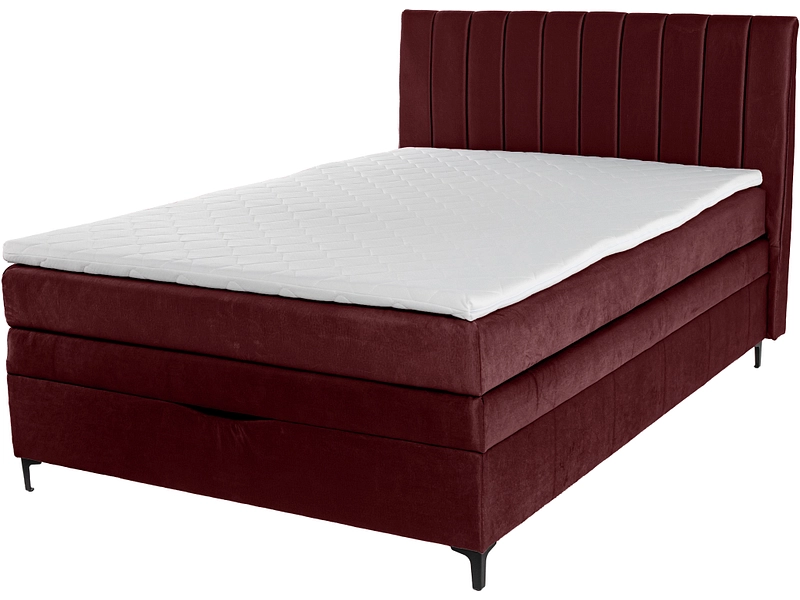 Boxspringbett MAGIC bordeau Boxspringbett MAGIC bordeau