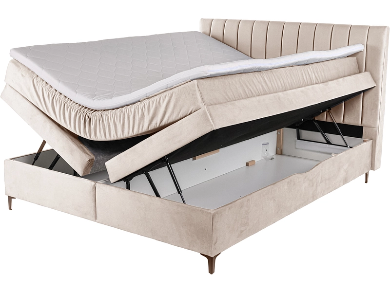 Boxspringbett MAGIC beige