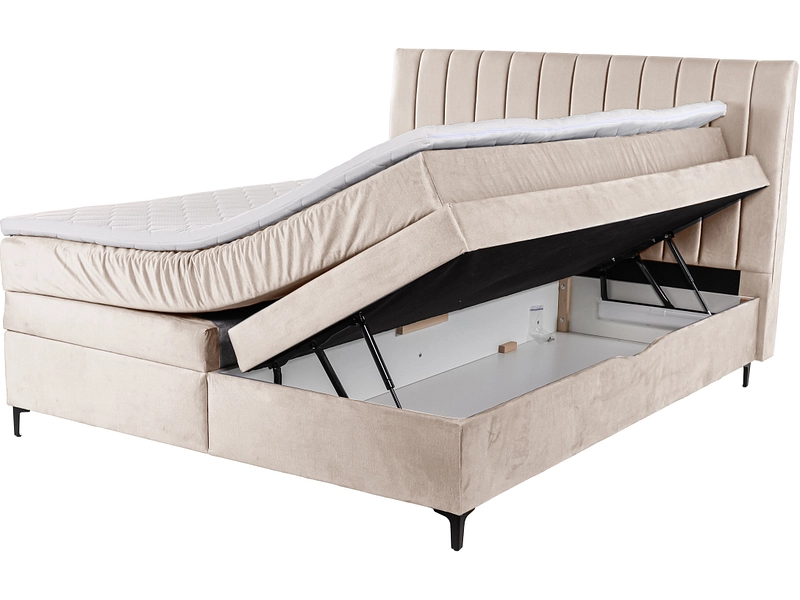 Boxspringbett MAGIC beige