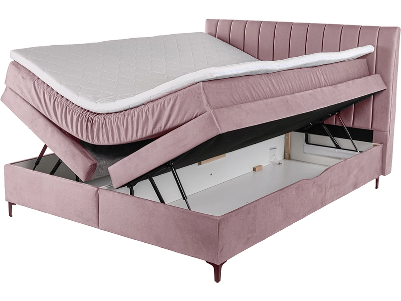 Boxspringbett MAGIC rosa Boxspringbett MAGIC rosa