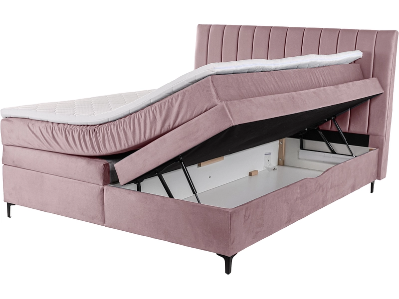 Boxspringbett MAGIC rosa Boxspringbett MAGIC rosa