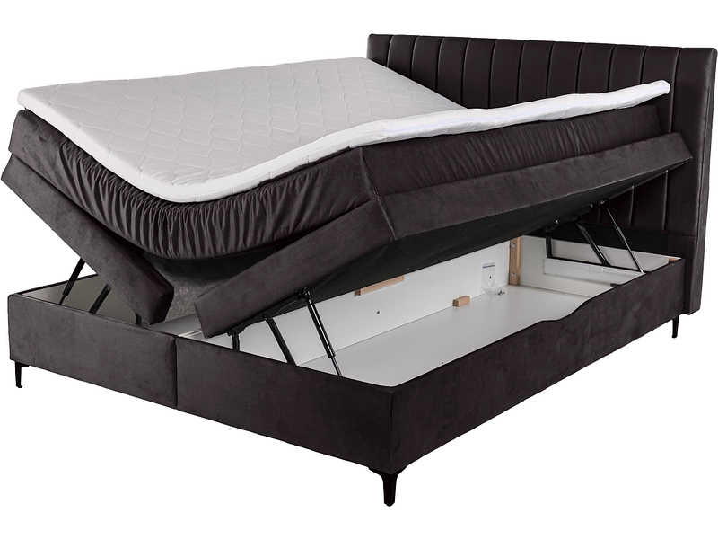 Boxspringbett MAGIC schwarz