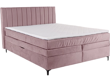 Boxspringbett MAGIC rosa