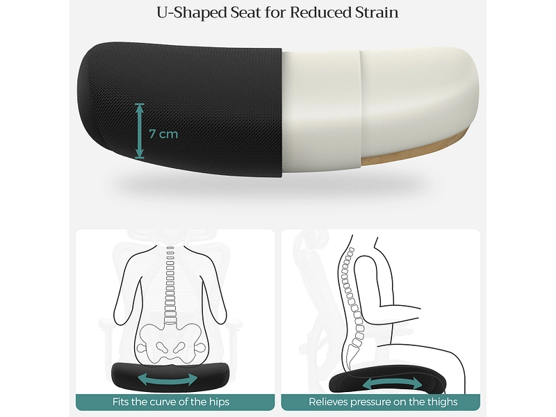 Ergonomischer Bürostuhl SONGMICS MILOW