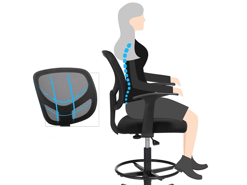 Bürosessel SONGMICS ECOSIT Bürosessel SONGMICS ECOSIT