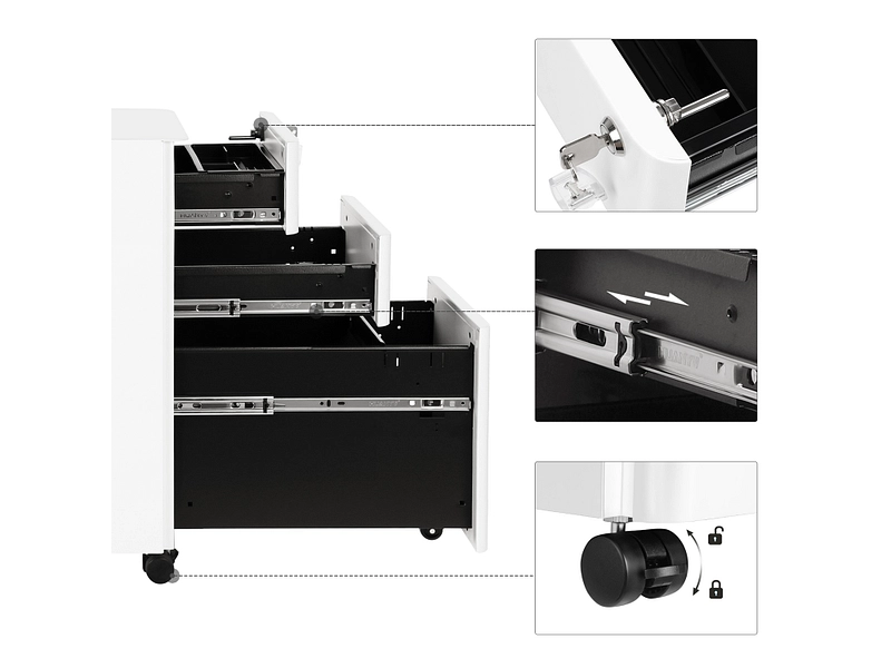 Schubladenelement SONGMICS STAN