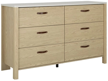 Kommode GAMI AURIOL 6 Schubladen