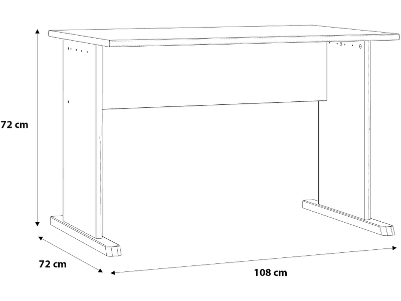 Schreibtisch TEMPRA 2