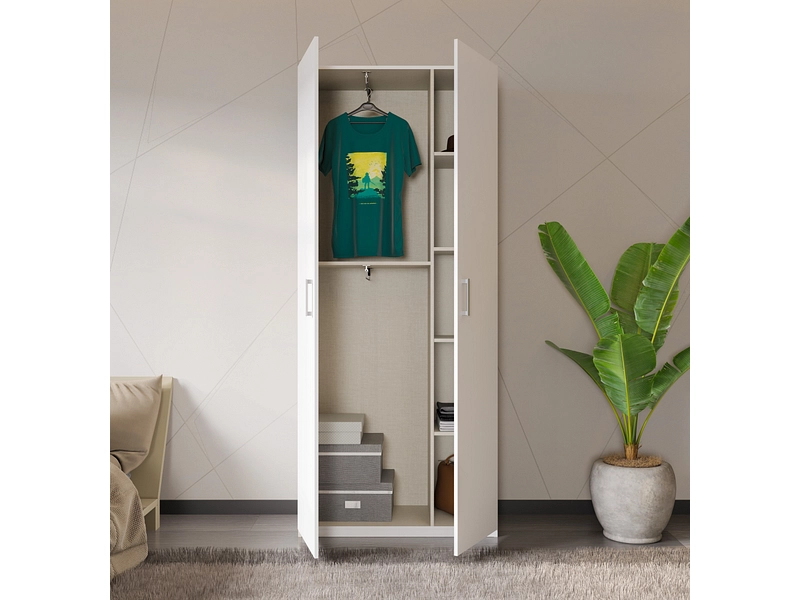 Drehtürenschrank HYÈRES weiss