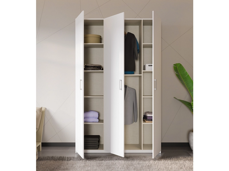 Drehtürenschrank HYÈRES weiss