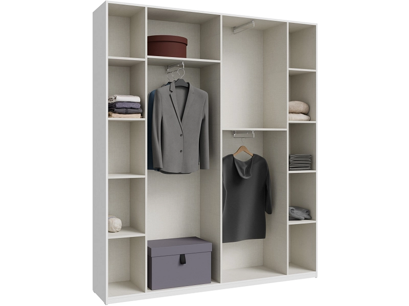 Drehtürenschrank HYÈRES weiss