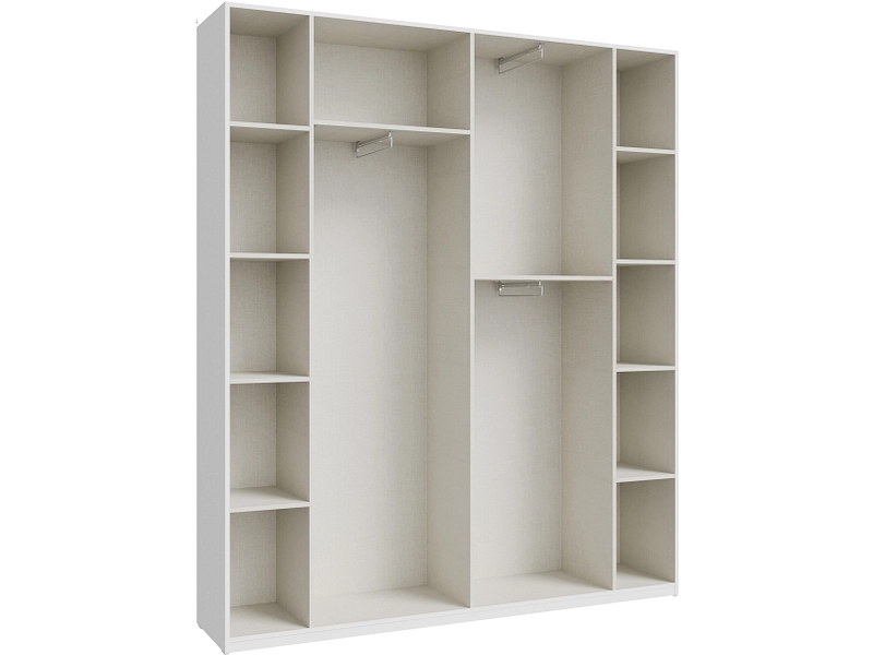 Drehtürenschrank HYÈRES weiss