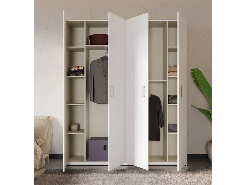 Drehtürenschrank HYÈRES weiss