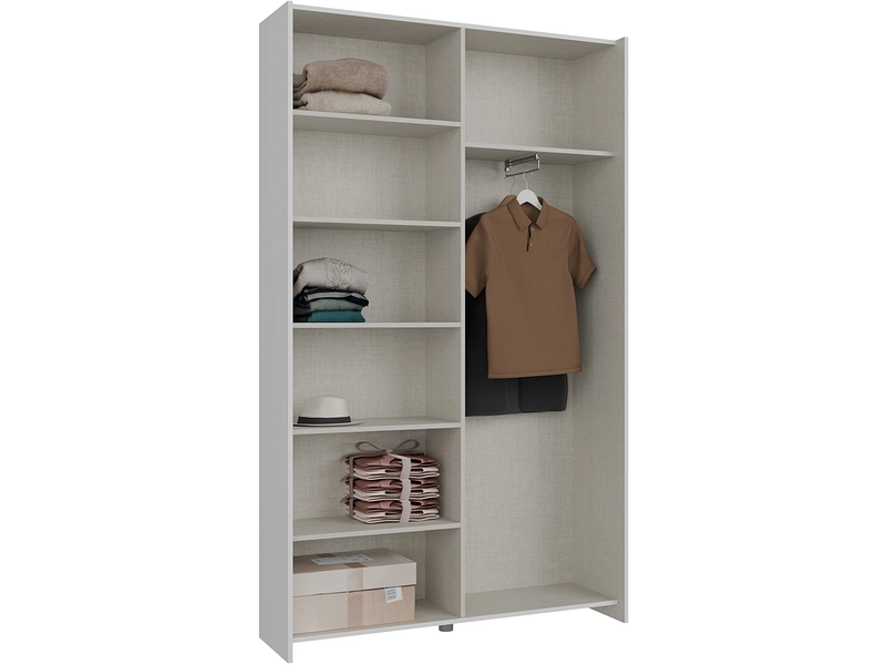 Schwebetürenschrank HYÈRES weiss